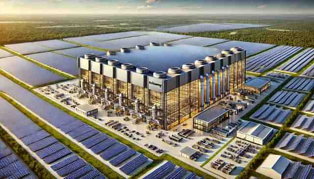 Illustration ( A Green Energy Giga Manufacturing Complex)